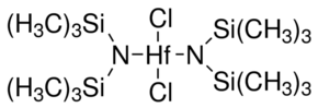 Bis(trimethylsilyl)amidohafnium(IV) chloride Chemical Structure
